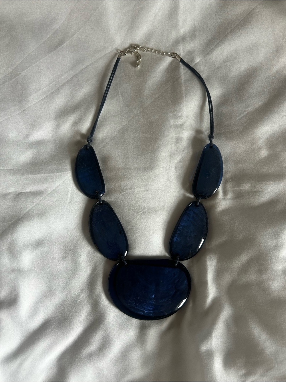 Blue Statement Necklace - Women Jewelry
